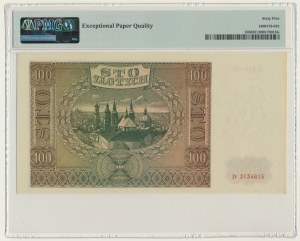 100 złotych 1941 - D - PMG 65 EPQ
