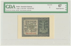 1 gold 1941 - BD - GDA 67 EPQ