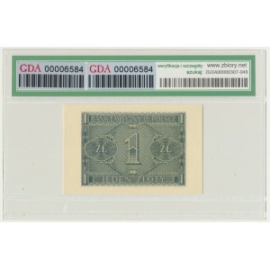 1 złoty 1941 - BD - GDA 67 EPQ