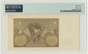 10 gold 1940 - H - PMG 63 - rarer series