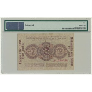 Kowno, 2 Mark 1918 - A - PMG 50 NET