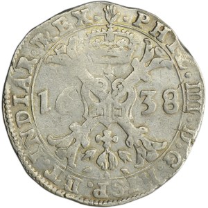 Spanish Netherlands, Brabant, Philip IV, Patagon Antwerp 1638