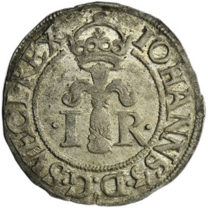 Sweden, Johann III, 1/2 Öre Stockholm 1577