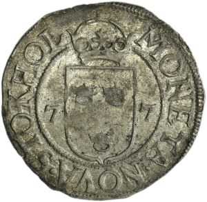 Sweden, Johann III, 1/2 Öre Stockholm 1577