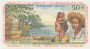 French Antilles, 50 Francs (1964)