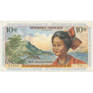 French Antilles, 10 Francs (1964)