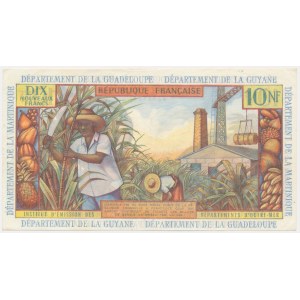 French Antilles, 10 Francs (1964)