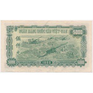 Wietnam, 5.000 đong 1953 - RZADKI