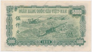 Vietnam, 5 000 đong 1953 - RARE