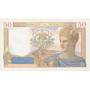 France, 50 Francs 1938