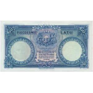 Latvia, 50 Latu 1934