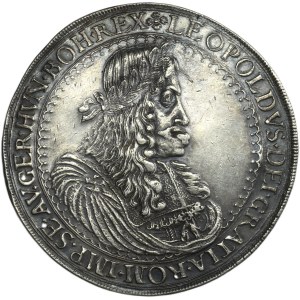 Austria, Leopold I, 2 Thaler Graz 1678 IAN - RARE