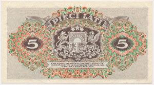 Lettonie, 5 patchs 1940
