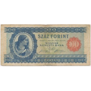 Węgry, 100 forintów 1946 - RZADKI