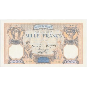 France, 1.000 Francs 1938