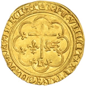 France, Henry VI, Salut d'or Paris undated - VERY RARE
