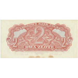 2 złote 1944 ...owym - Ae 000793 - niski numer seryjny