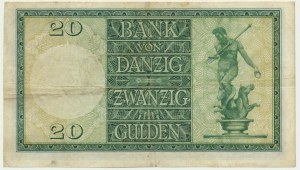 Danzig, 20 Gulden 1937 - K -
