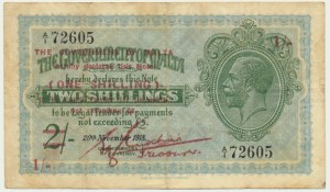 Malta, 1 Shilling (1940) - with overprint -