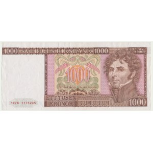 Sweden, 1.000 Kroner 1978
