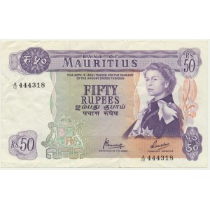 Mauritius, 50 Rupees (1967)