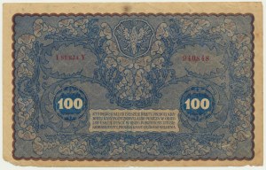 100 marek 1919 - I Serja Y - destrukt