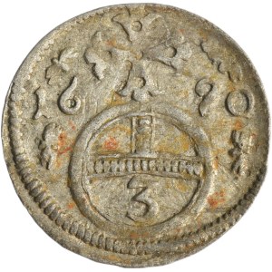 Silesia, Habsburg rule, Leopold I, Groeschel Oppeln 1690 - RARE