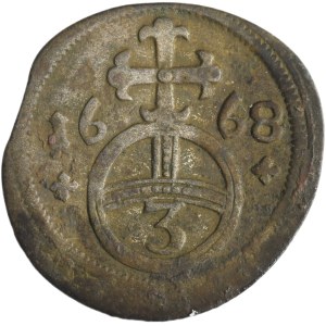 Silesia, Habsburg rule, Leopold I, Gröschel Oppeln 1668 - UNLISTED