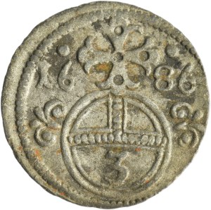 Silesia, Habsburg rule, Leopold I, Gröschel Oppeln 1686 - RARER