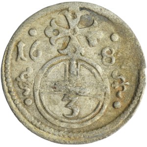 Silesia, Habsburg rule, Leopold I, Gröschel Oppeln 1687 - UNLISTED