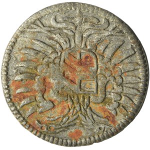 Silesia, Habsburg rule, Leopold I, Gröschel Oppeln 1688 - RARE