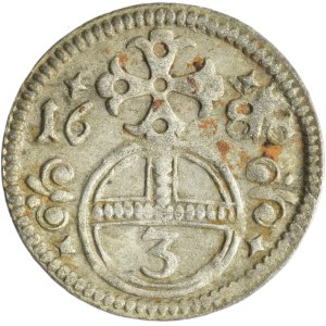 Silesia, Habsburg rule, Leopold I, Gröschel Oppeln 1688 - RARE