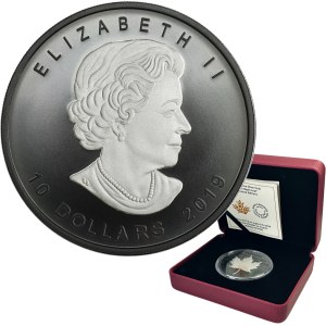 Canada, Elizabeth II, 10 Dollars Ottawa 2019 - Maple Leaf