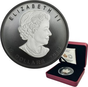 Canada, Elizabeth II, 10 Dollars Ottawa 2019 - Maple Leaf