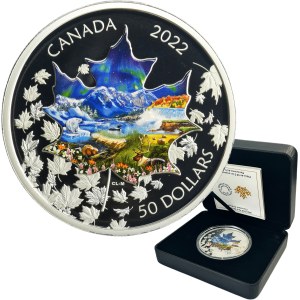 Canada, Elizabeth II, 50 Dollars Ottawa 2022 - Canadian Collage
