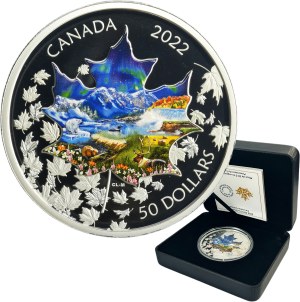 Canada, Elizabeth II, 50 Dollars Ottawa 2022 - Canadian Collage