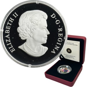 Canada, Elizabeth II, 20 Dollars Ottawa 2013 - Purple Coneflower and Butterfly
