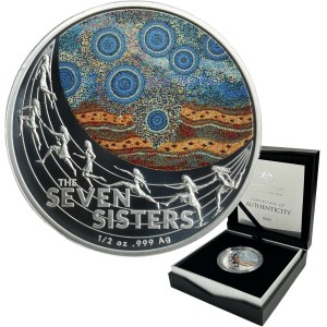 Australia, Elizabeth II, 1 Dollar Canberra 2020 - The Seven Sisters