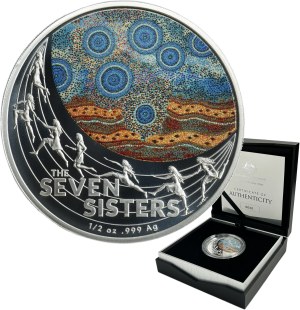 Australie, Elizabeth II, $1 Canberra 2020 - Les sept sœurs