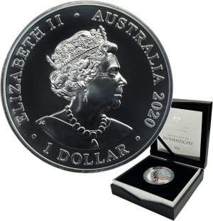 Australie, Elizabeth II, $1 Canberra 2020 - Les sept sœurs