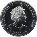 Australia, Elizabeth II, 1 Dollar Canberra 2020 - The Seven Sisters