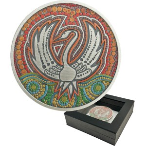 Australia, Elizabeth II, 2 Dollars Perth 2022 P - Black Swan Maali