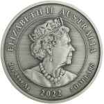 Australia, Elizabeth II, 2 Dollars Perth 2022 P - Black Swan Maali