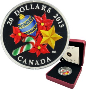 Canada, Elizabeth II, 20 Dollars Ottawa 2013 - Holiday Season