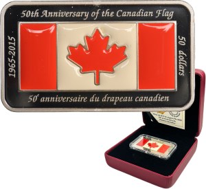 Canada, Elizabeth II, 50 Dollars Ottawa 2015 - Canadian Flag