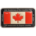 Canada, Elizabeth II, 50 Dollars Ottawa 2015 - Canadian Flag