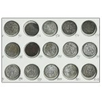 Collection of Silesian grechels of Leopold I in two beautiful plates (approx. 154 pieces)