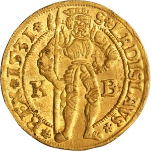Hungary, Ferdinand I, Ducat Kremnitz 1531 KB - RARE