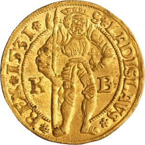 Hungary, Ferdinand I, Ducat Kremnitz 1531 KB - RARE