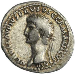 Roman Imperial, Nero Claudius Drusus, Denarius
